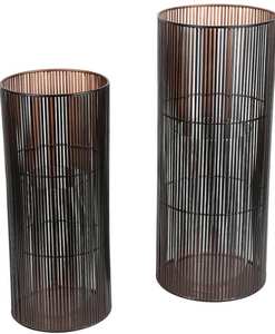 Nouvelle conception de lanterne à bougie en acier inoxydable doré de luxe pour la décoration de la maison et du jardin, grands ensembles de lanternes pour mariage, lanterne décorative en verre doré - Product Image 2