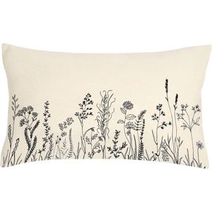 Fodere per cuscini decorativi 12x20 pollici stile rustico con fiori selvatici, per divano e sedie, ideali per primavera ed estate - Product Image 1