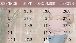 Camisetas de Maternidad al por Mayor de Alta Calidad para Mujer, Camisetas de Verano de Algodón con Cuello Redondo y Manga Corta, Diseño Moderno, Camisetas para Embarazadas - Product Image 6