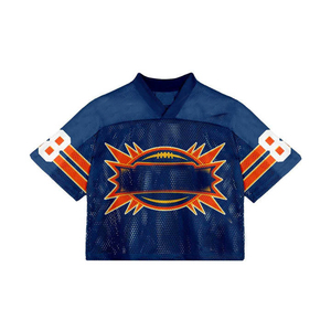 Unisex Rugby Style Mesh Jersey-Breathable Waterproof 100% <b>Polyester</b> <b>Shirt</b> with Custom Logo Positions-All Seasons Sport Apparel - Product Image 1