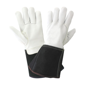 Wholesale Rate <b>Full</b> Thumb Non <b>Slip</b> Welder Gloves Best Hot Selling High Quality Heat Resistant Cowhide Leather TIG Welding Gloves - Product Image 4