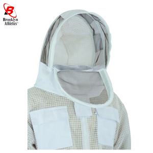 Chaqueta de apicultura de protección completa de algodón, traje antiabejas, Mono para trabajo de verano, accesorios de apicultura de seguridad ventilados - Product Image 6