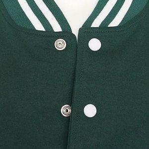 New Design Custom Color Men <b>Letterman</b> <b>Jacket</b> Stand Front Breathable Eco-Friendly Cotton/Wool Winter Streetwear Warm Low Price - Product Image 3