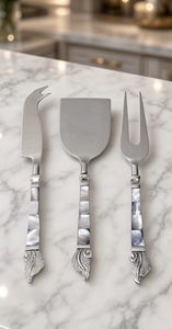 Ensemble de coupe-fromages en acier inoxydable de qualité supérieure, accessoires de service, lavable au lave-vaisselle, respectueux de l'environnement - pour restaurants, mariages, usage domestique - Product Image 6