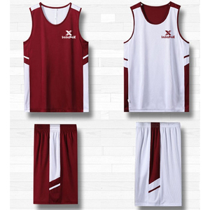 Uniforme de Baloncesto Reversible Personalizado de Alta Calidad con Nombre y Número, Uniforme de Baloncesto Reversible para Equipos Profesionales - Product Image 1