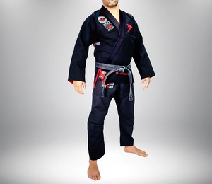 ชุดยิวยิตสูแบบสั่งตัดใหม่ รุ่นปี 2026 สำหรับกีฬาผสมผสาน  ผ้าเพิร์ลวีฟ  ปักลาย  ไซส์ใหญ่พิเศษ - Product Image 3