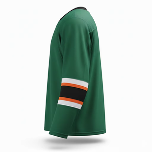 เสื้อฮอกกี้น้ำแข็งพิมพ์ลายตามสั่ง คุณภาพสูง ราคาถูก ระบายอากาศได้ดี แห้งเร็ว ผ้าโพลีเอสเตอร์ 100% สำหรับฤดูใบไม้ผลิ ฤดูหนาว ฤดูร้อน - Product Image 4