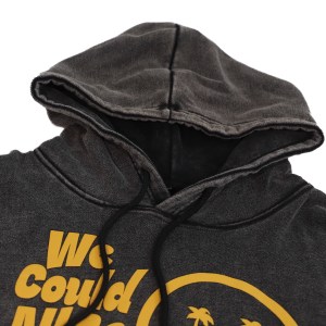 Sweat-shirts d'hiver pour hommes de haute qualité, imprimés, personnalisés, streetwear, 100% coton, à capuche, décontractés, en molleton, écologiques - Product Image 3
