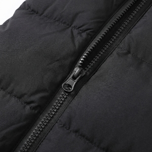 Wholesale Black Puffer <b>Vest</b> with Large Front <b>Utility</b> Pocket | Insulated Performance <b>Vest</b> | OEM Outerwear Supplier - Product Image 5