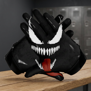 Guantes de Fútbol Americano Empire Feed Personalizados, Ligeros, de Dedo Completo, con Cierre de Gancho y Bucle, de Poliéster/Algodón - Product Image 1