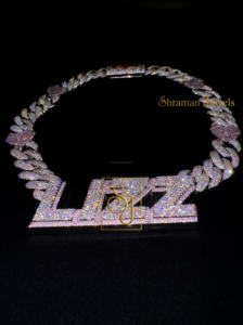 เครื่องประดับสุดหรูของแร็ปเปอร์20 "สร้อยคอจี้เพชรรูปหัวใจสไตล์ฮิปฮอป - Product Image 2