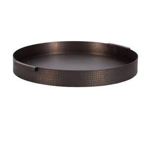 Atractiva Bandeja de Metal Dorado para Chocolate, Diseño Antiguo, Bandeja Decorativa para Servir Dulces de Chocolate, Bandeja para Exhibir Postres - Product Image 2