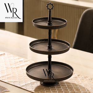 Set Of Three Cake <b>Stand</b> With <b>Bird</b> Theme Metal Cake Displayer Customizable Size Cupcake Pastry For Wedding Home Party Decoration - Product Image 4