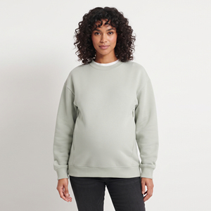 Wholesale Maternity <b>Nursing</b> Sweatshirts Women 100% Cotton Fleece Breastfeeding Sweat Shirts Ladies Crew Neck <b>Nursing</b> Sweatshirts - Product Image 4