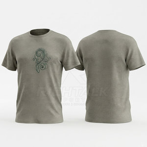 Camiseta Bordada para Hombre, Diseño Moderno, Color Personalizado, 100% Algodón, Alta Calidad, Uso Casual, Secado Rápido, Transpirable, Manga Corta - Product Image 2