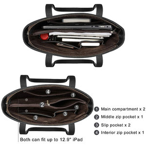 Fashion Women Genuine Leather Durable Zipper <b>Shoulder</b> Handbag Elegant Purse Daily Use Practical AZORES SPORTS Outdoor - Product Image 5