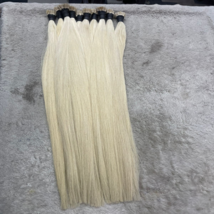 Extensiones de Cabello Humano Rubio Liso de Primera Calidad, Cabello Virgen Remy con Doble Trama, Longitud Personalizada, Cabello Humano Virgen Remy Rubio al por Mayor - Product Image 5