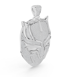 Pendentif Bonhomme de Neige 3cm en Argent Sterling 925 Aurum Diam, Moissanite Taille Brillant, Style Hip Hop, pour Enfants, Idéal Cadeau de Fête ou Usage Quotidien - Product Image 2