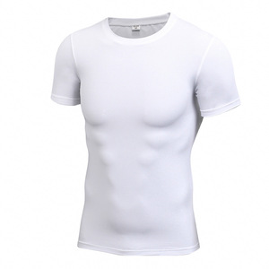 Camiseta Deportiva de Compresión para Hombre, Corte Regular, de Alta Calidad, 85% Poliéster, 15% Elastano, Secado Rápido, Tejido de Punto - Product Image 5