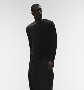 Wholesale Men's <b>Long</b> <b>Sleeve</b> Cotton T Shirt Custom Logo Casual Breathable Fashion Basic <b>Top</b> - Product Image 5