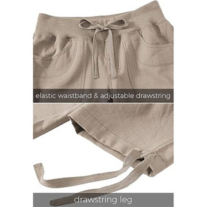 Shorts Capri pour femmes, séchage rapide, tissu extensible doux, taille élastique, décontracté, voyage, plage, activités de plein air, fabricant - Product Image 6