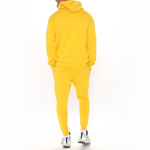 Ensemble de survêtement pour homme personnalisé : sweat à capuche et pantalon en molleton délavé, collection été brodée - Product Image 2