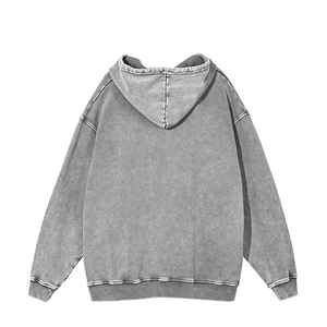เสื้อฮู้ดดี้ผู้ชายแบบย้อมสีสไตล์สตรีทแวร์ กำลังเป็นที่นิยมอย่างมาก มีจำหน่ายในราคาที่สมเหตุสมผล สินค้าขายดี - Product Image 4