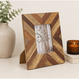 Marco de Fotos Geométrico de Madera al por Mayor, Marco de Fotos de Madera con Diseño de Espiga Personalizado, Proveedor al por Mayor para Decoración del Hogar a Precio Económico - Product Image 6