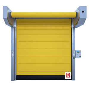 Les portes <span class=keywords><strong>de</strong></span> chambre froide isolées en <span class=keywords><strong>PVC</strong></span> sont utilisées dans les usines alimentaires comme portes à grande vitesse. - Product Image 6