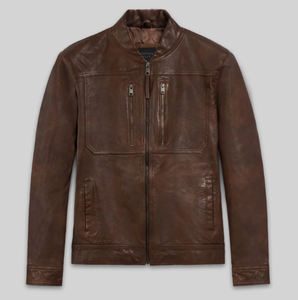 Chaqueta de Cuero Nueva Colección, Resistente al Viento, para Hombre y Mujer, Estilos Personalizados, Charlotte Burnt, Múltiples Colores, 2026 - Product Image 6