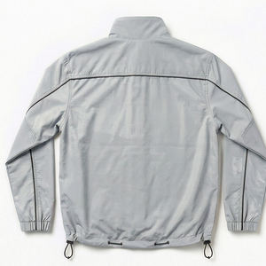 Veste imperméable à capuche pour homme, style urbain, coupe-vent, mode Europe USA, pour activités de plein air - Product Image 3