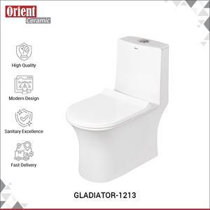 Distributeur en gros vendant des articles sanitaires en céramique de luxe sur mesure de qualité supérieure, des toilettes monobloc à poser au sol à bas prix - Product Image 2