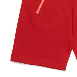 Shorts pour garçons de haute qualité avec coutures et design soignés, fermeture à cordon de serrage à la taille / poches zippées sur le devant, vêtements décontractés avec logo personnalisé - Product Image 3