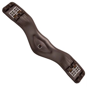 Sangle de cheval avec boucle en acier inoxydable et design personnalisé, sangle à rouleaux en cuir de qualité supérieure, sangle de polo pour l'équitation - Product Image 1