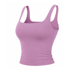 Women <b>Crop</b> Tank <b>Tops</b> Custom Organic Sleeveless Workout Gyms Fitness Activewear <b>Crop</b> Tank <b>Tops</b> - Product Image 4