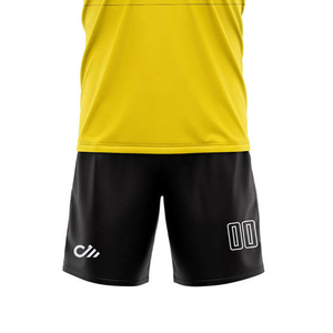 เสื้อฟุตบอลพิมพ์ลายดิจิทัลคุณภาพสูง ระบายอากาศได้ดี ผลิตจากโพลีเอสเตอร์ 100% ขายดี  รับออกแบบโลโก้ของคุณเอง ชุดฟุตบอล - Product Image 5