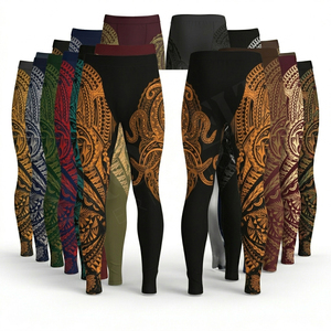 Apparel Accessory Premium Quality Customized Material Compression Leggings Fitness Jogging Lightweight Stretchy Yoga <b>Pants</b> Men's - Product Image 1