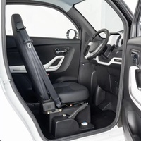 Voiture électrique mini 4 roues fermée certifiée CEE, 2 places, pour la mobilité urbaine, directement de l'usine SQ4