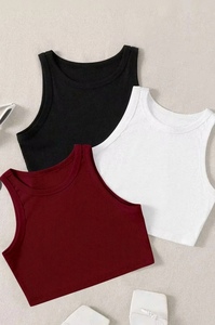 Meilleur débardeur court pour femme 2026 – Style été ajusté et moulant, idéal pour les adolescentes – Basique mais de haute qualité - Product Image 4