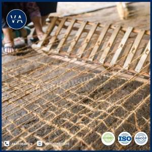 Tapis classique rayé Vinagri d'origine vietnamienne, écologique, réversible, en fibre de coco, adapté aux animaux domestiques, surface antidérapante, résistant aux taches - Product Image 2