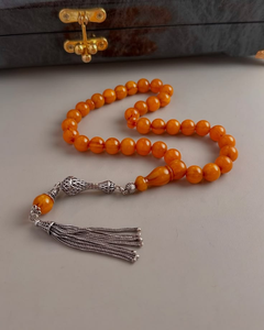 Rosario Musulmán Tasbih, Ecológico, Hecho a Mano con Cuentas de Resina, para la Oración y el Amor Religioso - Product Image 3