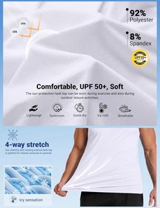 <b>Men's</b> Casual Fashion Tank Top Soft Cotton Sleeveless Muscle Shirt Summer <b>Beach</b> <b>Vest</b> Trendy Streetwear Apparel OEM ODM Supplier - Product Image 6