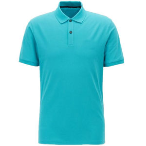 Camisa Casual de Manga Corta para Hombre, Color Gris Claro, 100% Algodón Piqué, Cuello Clásico, Transpirable, para Invierno, con Logotipo Personalizado, 140g - Product Image 3