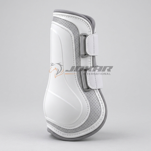 Bottes de brossage pour chevaux avec intérieur lisse, ajustement flexible et fermetures robustes pour un mouvement confortable lors des séances régulières. - Product Image 2
