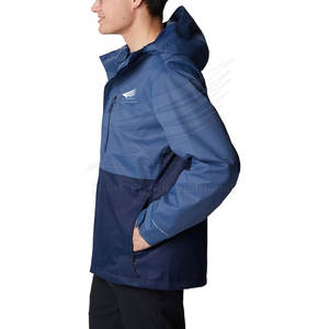 Chaqueta Impermeable con Capucha para Hombre, Precio al por Mayor, de Alta Calidad, con Logotipo Frontal, Transpirable, Nailon/Poliéster, Calidad Premium 2026 - Product Image 3