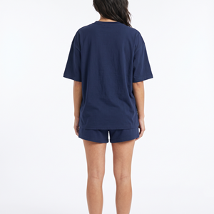 Ventes en gros de tenues pour femmes de haute qualité, ensembles de 2 pièces pour l'été, imprimés de lettres, shorts et t-shirts, ensembles de 2 pièces pour l'entraînement - Product Image 6