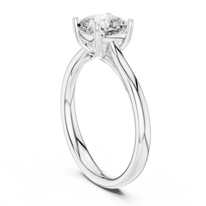 Anillo de compromiso, boda o promesa para mujer, con diamante solitario de 1 quilate cultivado en laboratorio, de alta demanda, en oro de 10k. - Product Image 6