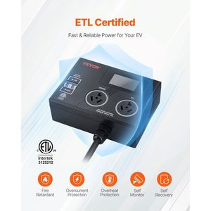 Presa di Distribuzione Elettrica Intelligente NEMA 10-30 con Indicatore LED a 3 Colori, 240V per Asciugatrice ed EV, Due Uscite NEMA 10-30 - Product Image 2