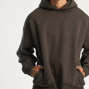 Sweat-shirt à capuche pour homme de haute qualité, logo personnalisé, polaire, pull-over, sweat-shirt à fermeture éclair en coton polaire, logo personnalisé, hiver - Product Image 4