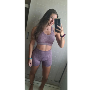 Women Seamless Sports Bra Yoga Bra High <b>Support</b> Fitness Gym Workout <b>Crop</b> <b>Top</b> Breathable Quick Dry Activewear Wear - Product Image 2